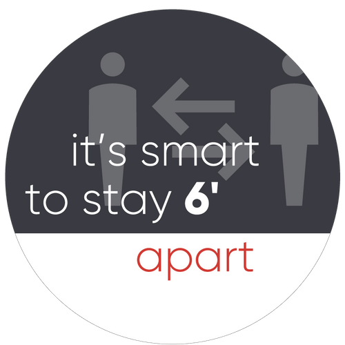 takeform decal circle grey