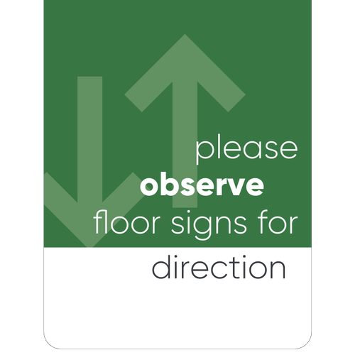 takeform decals rectangle green and white